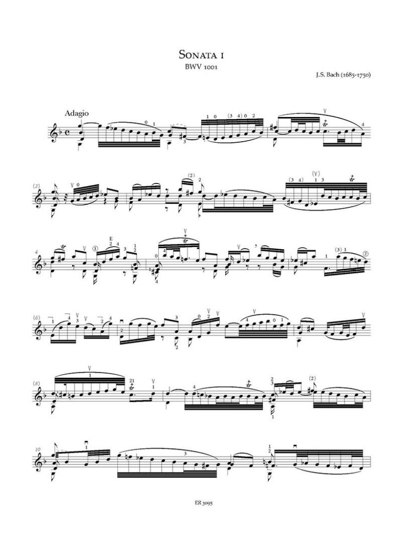 Bach - Sonate e Partite - Per Violino Solo