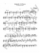 Diabelli: 18 Pieces for Guitar and Piano