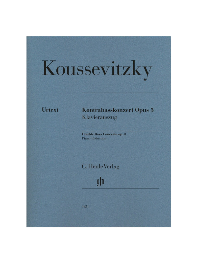 Koussevitzky - Double Bass Concerto Op. 3
