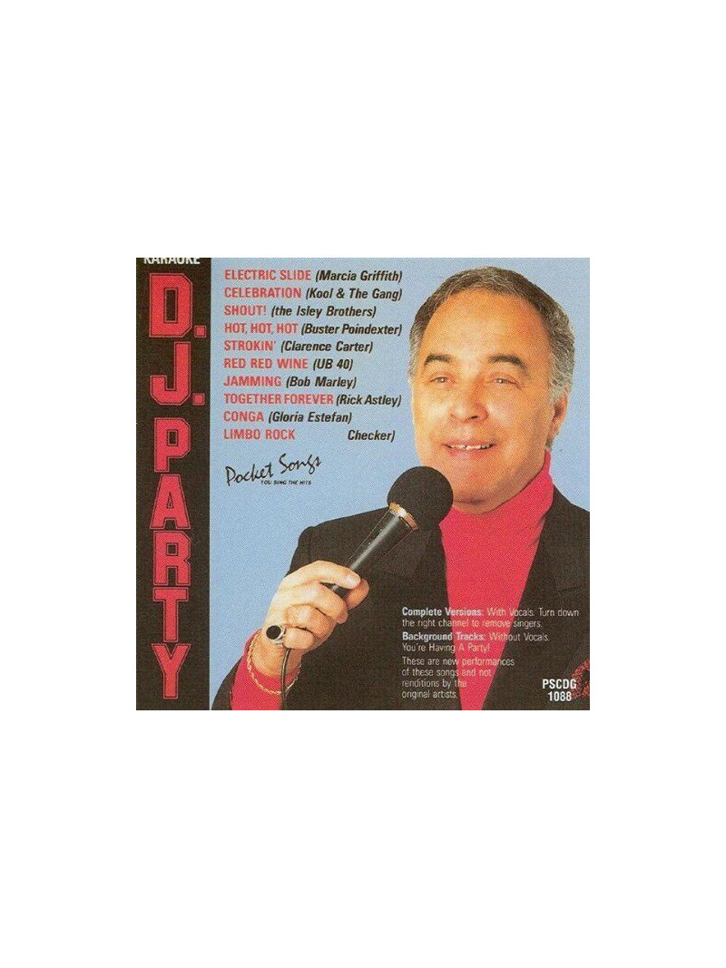 Pocket Songs - DJ Party (CD sing-a-long)