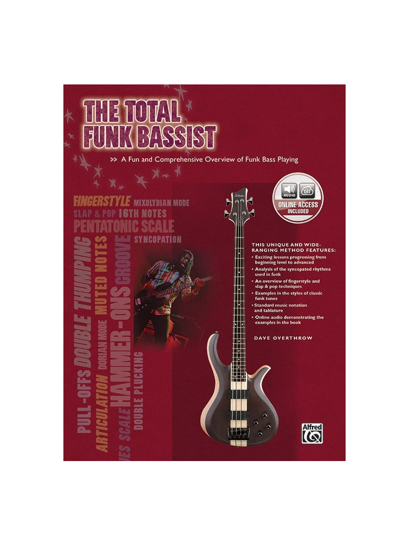 The Total Funk Bassist (book/CD)