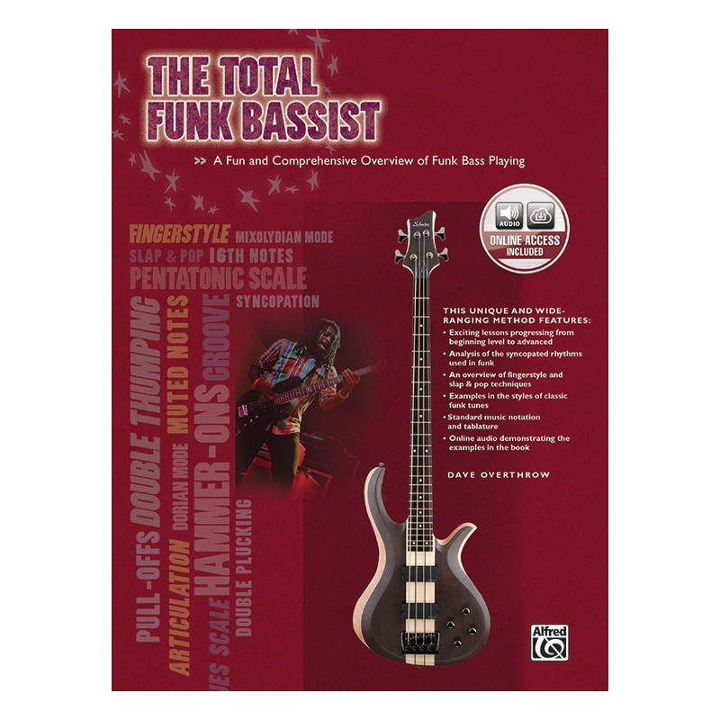 The Total Funk Bassist, metodo basso funk,