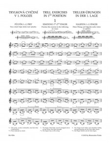 Preparatory Trill Studies (Violin)