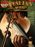 Italian Songs Violin Play-Along Volume 39 (book/CD)