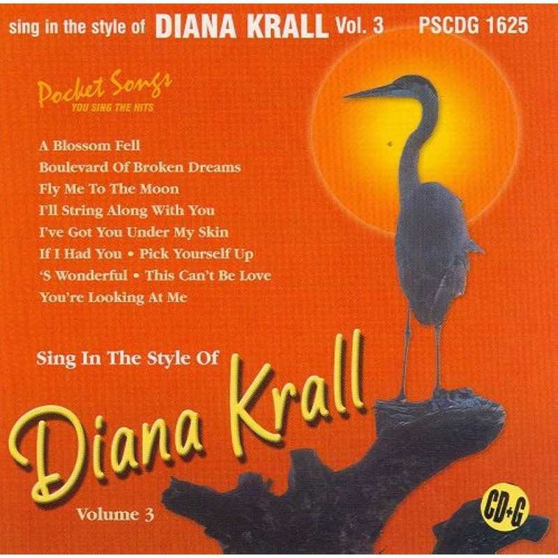 Sing in the Style of Diana Krall Vol.3 (CD sing-along)