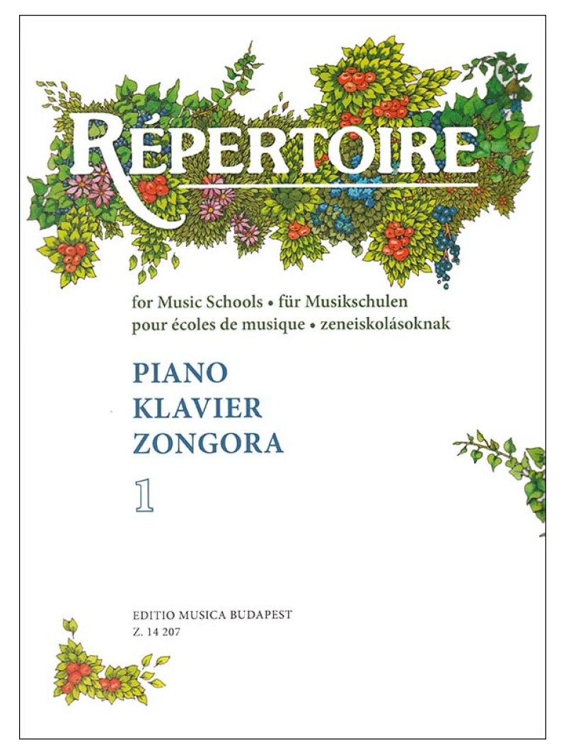 Repertoire 1 - Piano Klavier Zongora