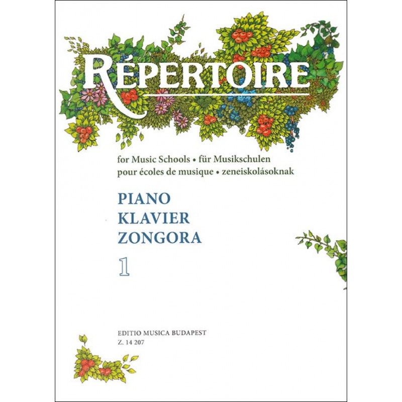 Repertoire 1 - Piano Klavier Zongora