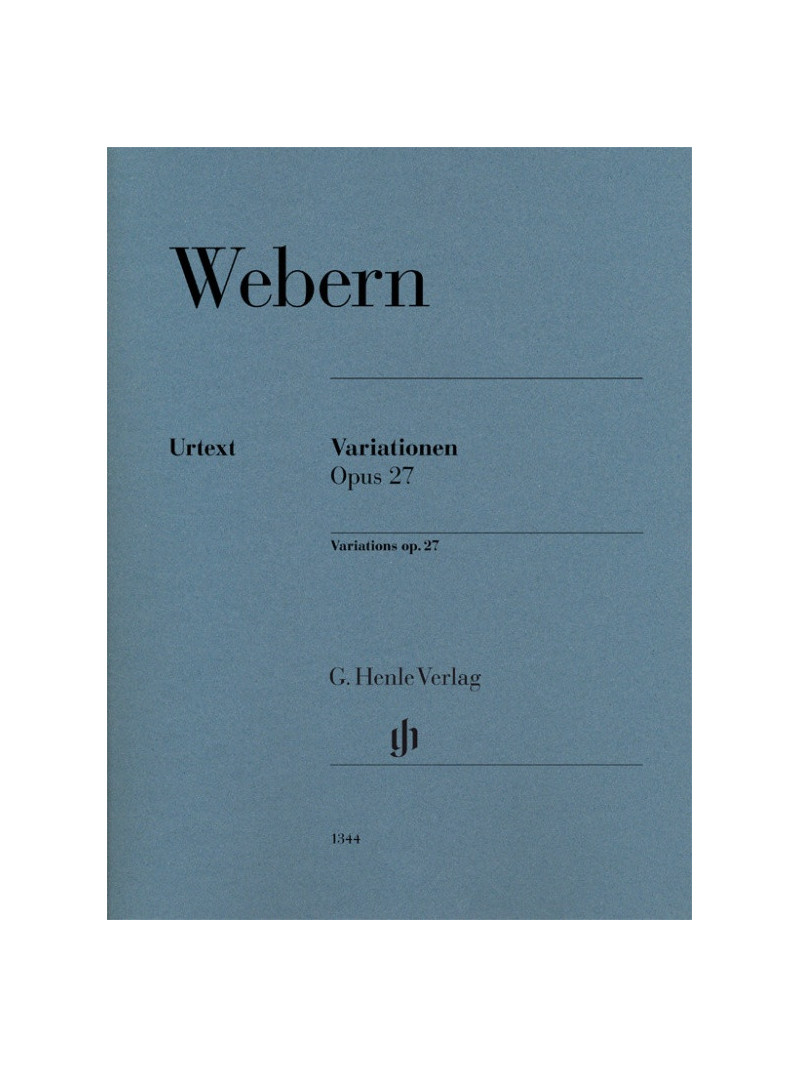 Anton Webern - Variations op. 27