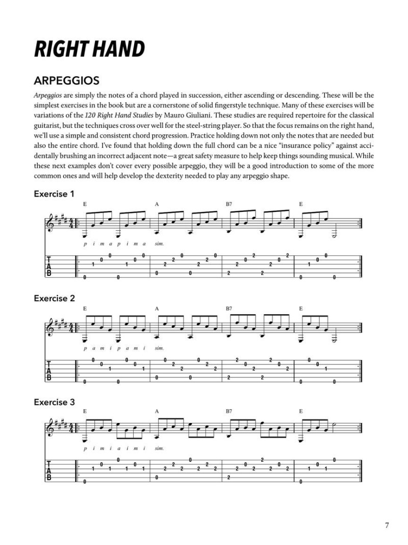 Fingerstyle Fitness for the Fingerstyle Guitarist (book/Online Demo Videos)