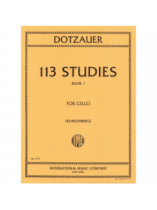 Dotzauer - 113 Studies - Book I