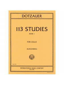 Dotzauer - 113 Studies - Book I (for Cello)