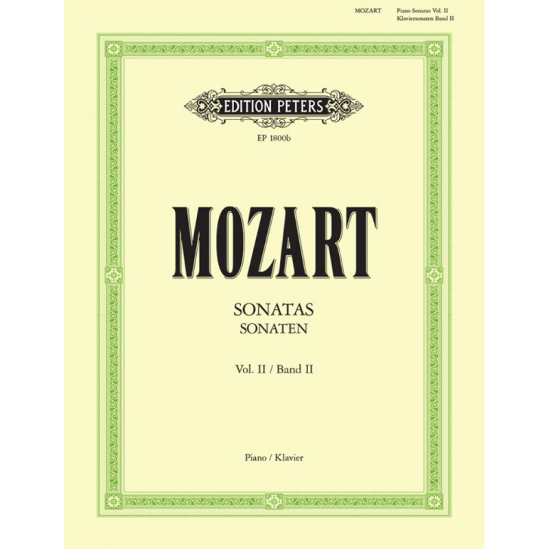 Mozart - Sonatas for Piano (Vol.II / Band II