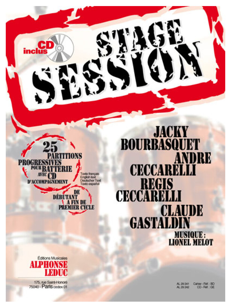 Stage Sessione Volume 1 (book/CD)