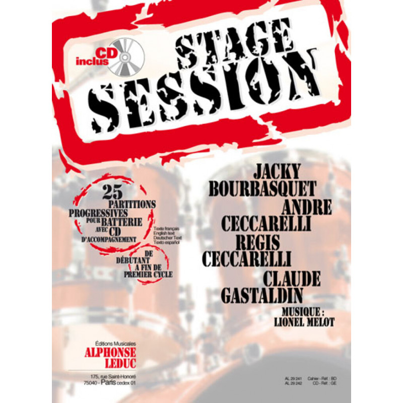 Stage Sessione Volume 1 (book/CD)