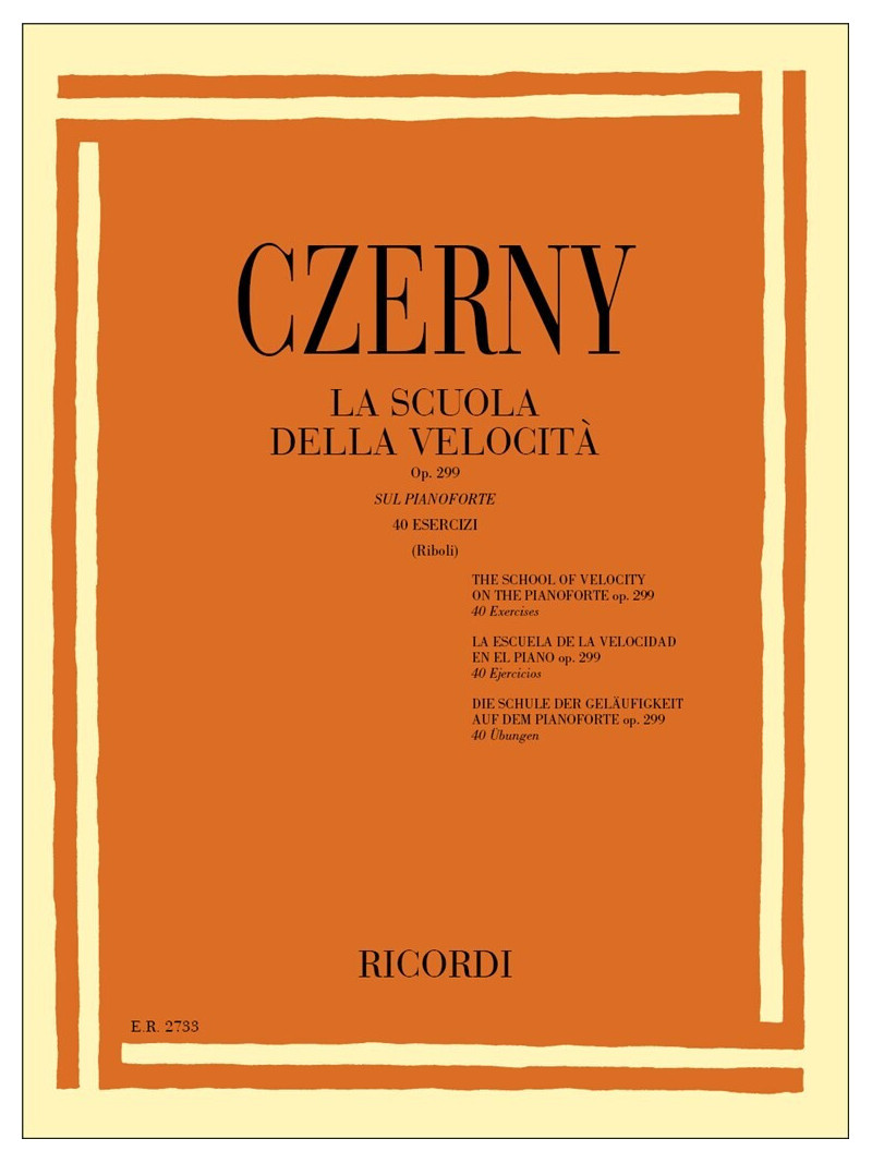 The School of Velocity on The Pianoforte
