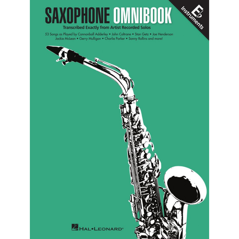 Saxophone Omnibook for E-Flat Instruments  IN ARRIVO