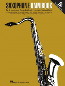 Saxophone Omnibook forfor B-Flat Instruments IN ARRIVO