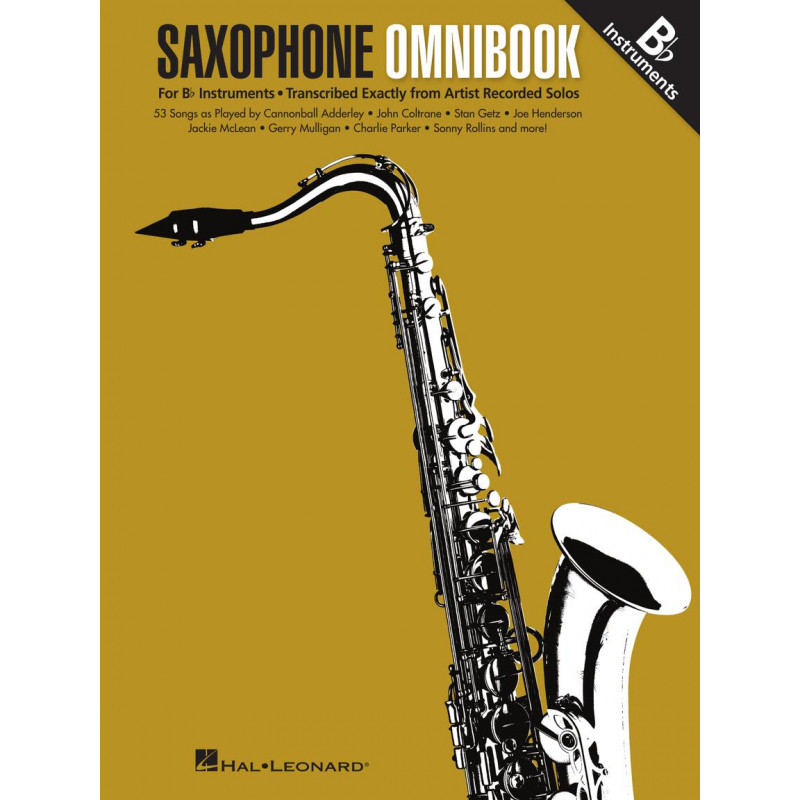 Saxophone Omnibook forfor B-Flat Instruments  IN ARRIVO