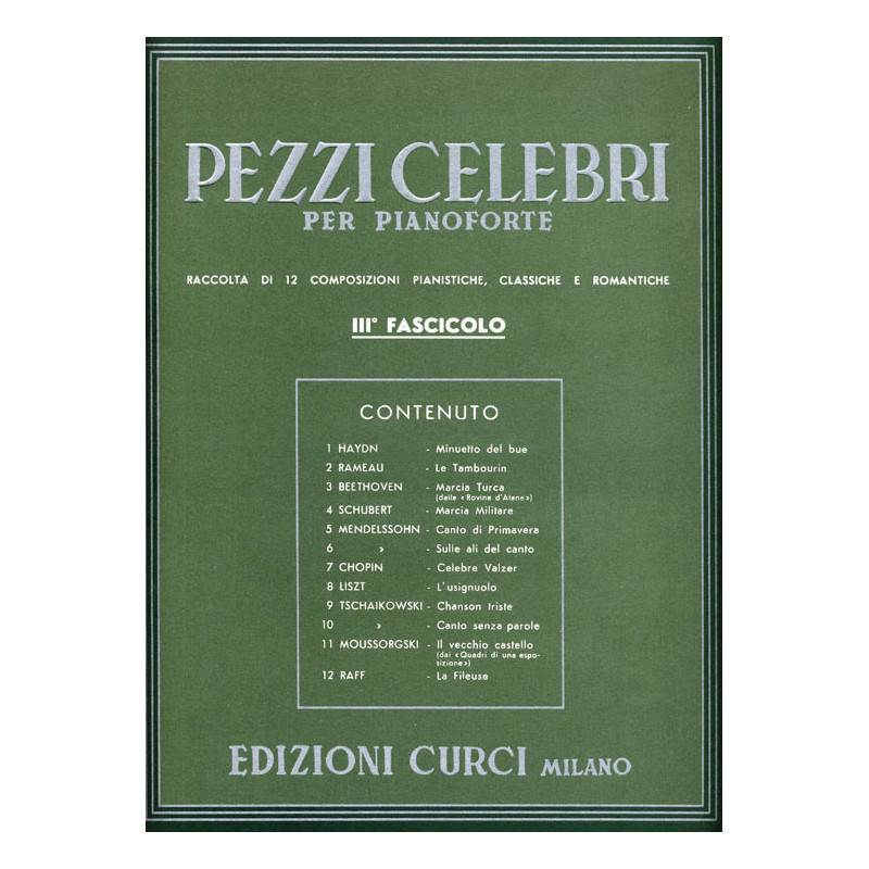 Pezzi celebri - Fascicolo 3