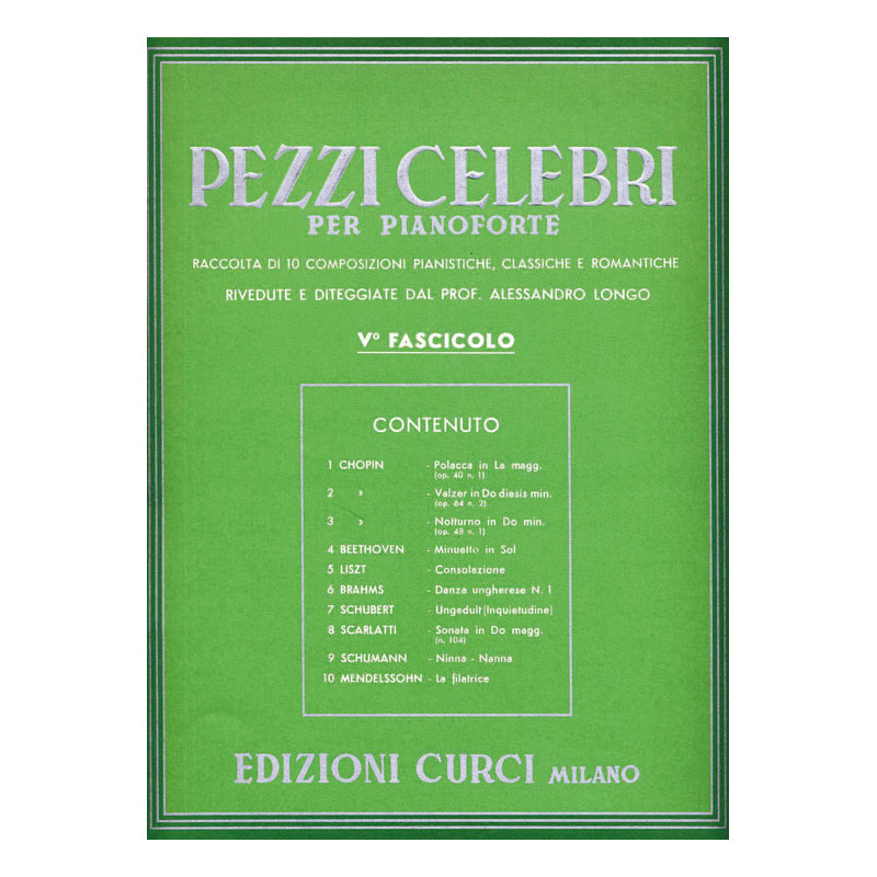 Pezzi celebri - Fascicolo 5