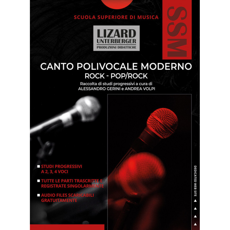 Canto polivocale moderno (libro/Audio Online)