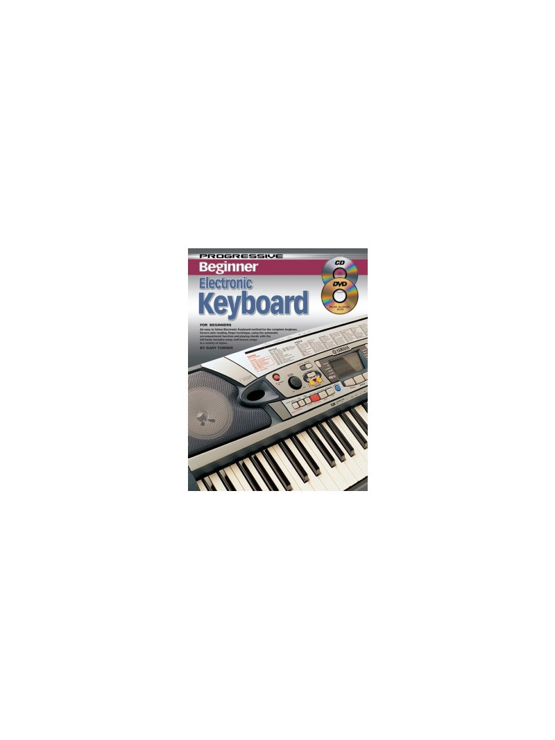 Progressive Beginner Electronic Keyboard (book/CD/DVD)