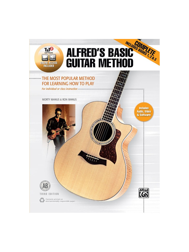 Alfred's Basic Guitar Method, Complete (book/DVD)