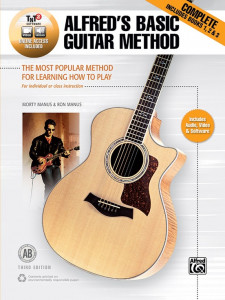 Alfred's Basic Guitar Method, Complete (book/DVD)