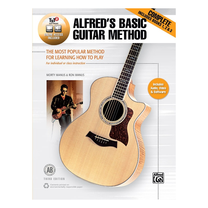 Alfred's Basic Guitar Method, Complete (book/DVD)