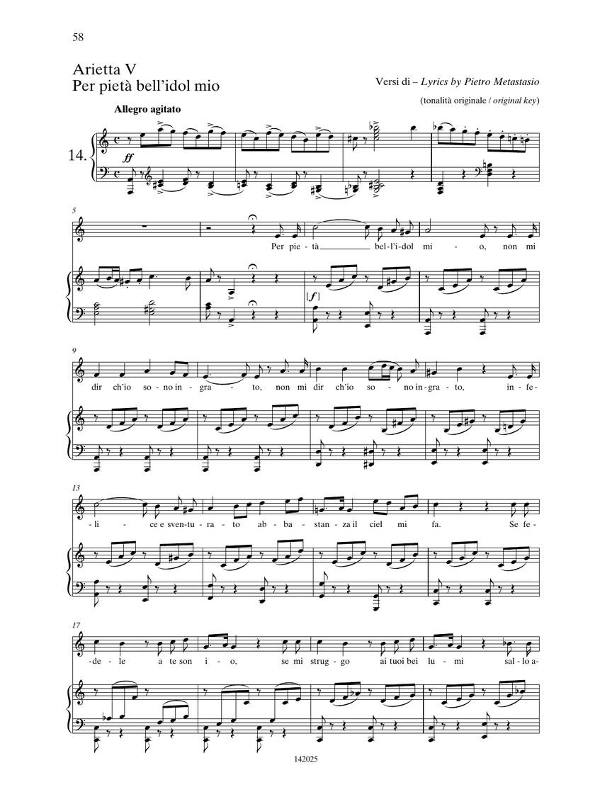 15 Composizioni da Camera – Low Voice