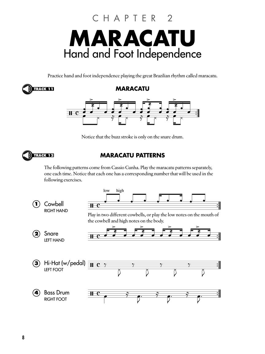 Creative Brazilian Drumming (book/CD)