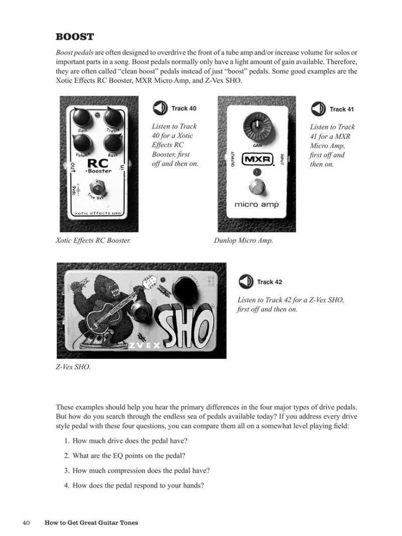How to Get Great Guitar Tones (book/Audio Online)