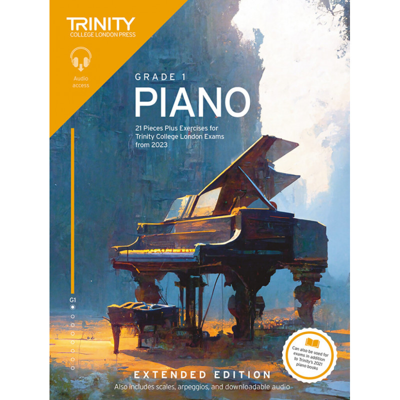 Trinity Piano Exam Pieces Plus Exercises from 2023, Grade 1