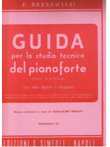 Guida per lo studio tecnico del Pianoforte: vol. 6