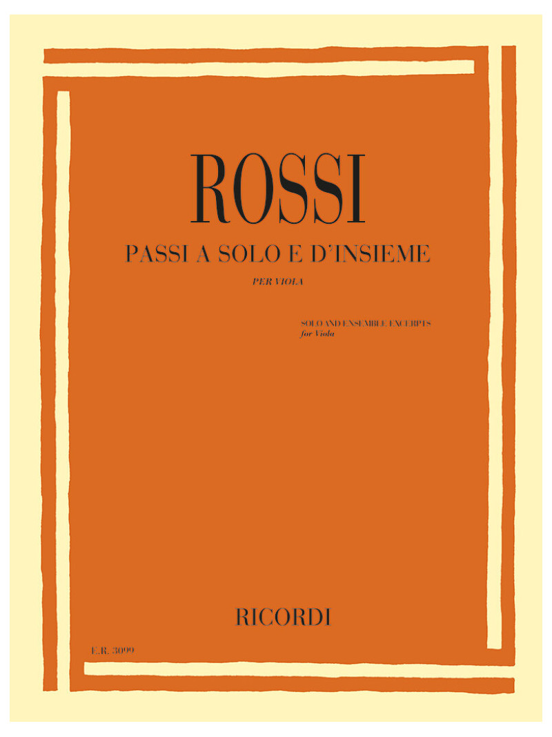 Passi a solo e d'insieme per viola