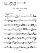 Passi a solo e d'insieme per viola