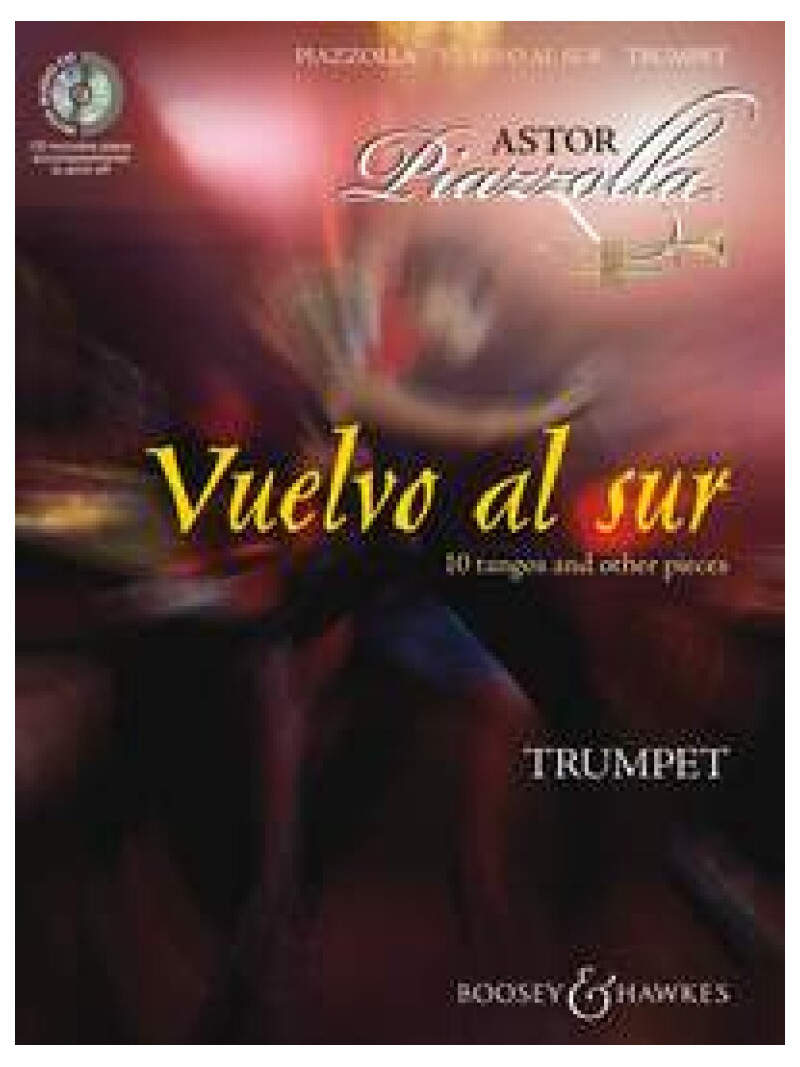 Vuelvo al Sur for Trumpet & Piano (book/CD play-along)