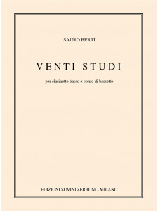 Venti Studi per Clarinetto Basso