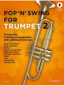 Pop 'n' Swing For Trumpet 2 (libro/Audio Online)