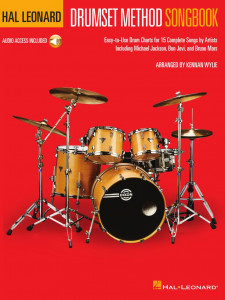 Hal Leonard Drumset Method Songbook (book with Audio Online)