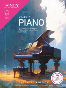 Trinity Piano Exam Pieces Plus Exercises from 2023, Grade 7 (Extended Edition)