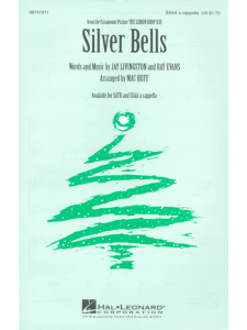 Silver Bells (Choral (SATB a cappella)