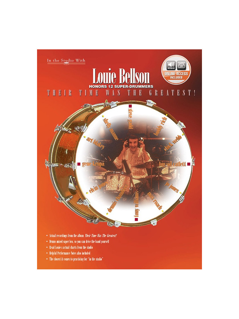Honors 12 Super Drummers-Their Time Was the Greatest! (book/CD)
