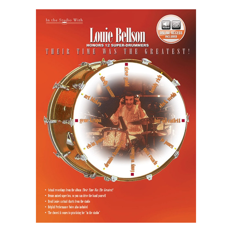 Honors 12 Super Drummers-Their Time Was the Greatest! (book/CD)