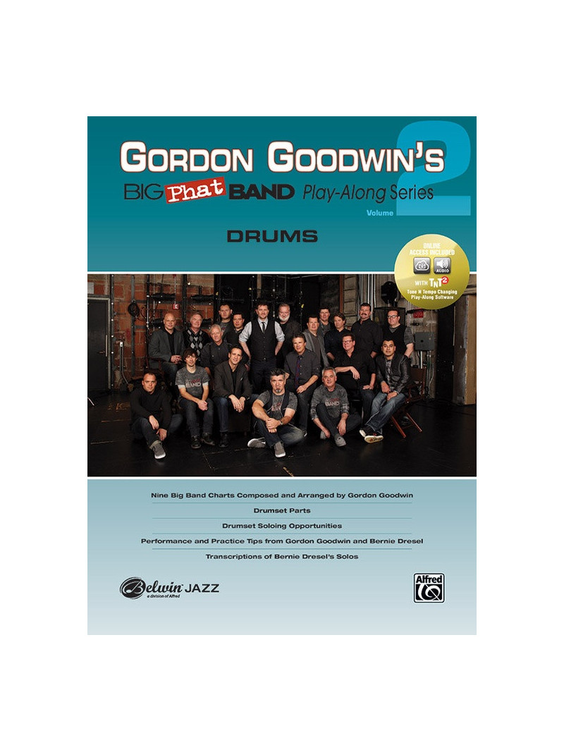 Big Phat Band Play-Along : Drums, Vol. 2 (book/DVD)