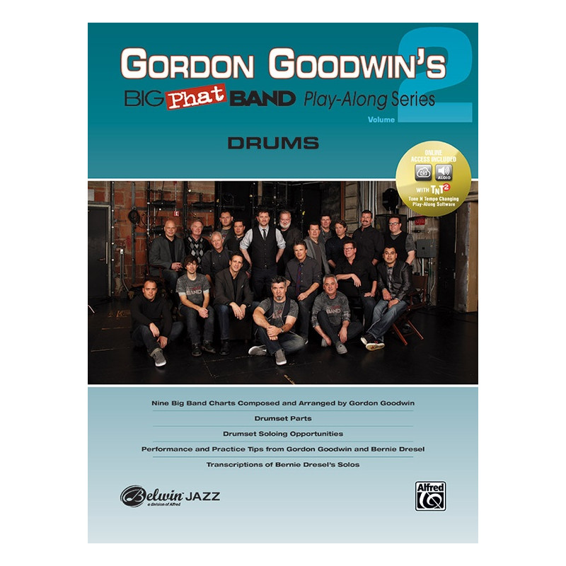 Big Phat Band Play-Along : Drums, Vol. 2 (book/DVD)