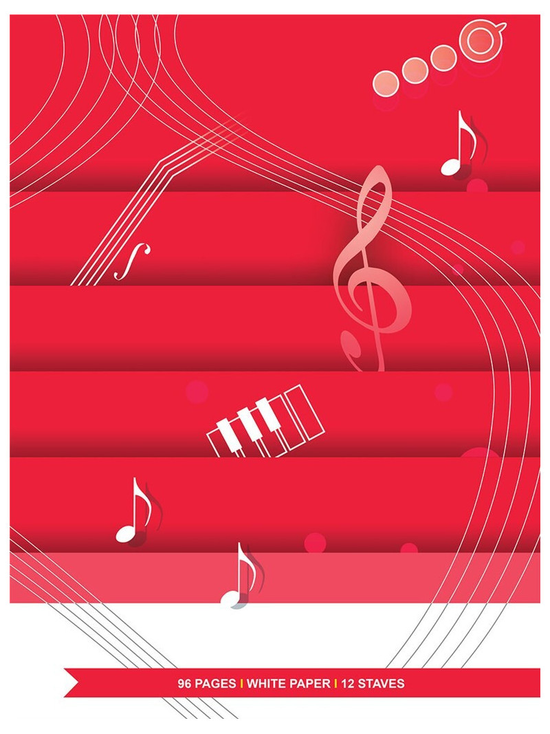 Quaderno di Musica - 12 righi (spirale)