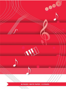 Quaderno di Musica - 12 righi (Spirali)