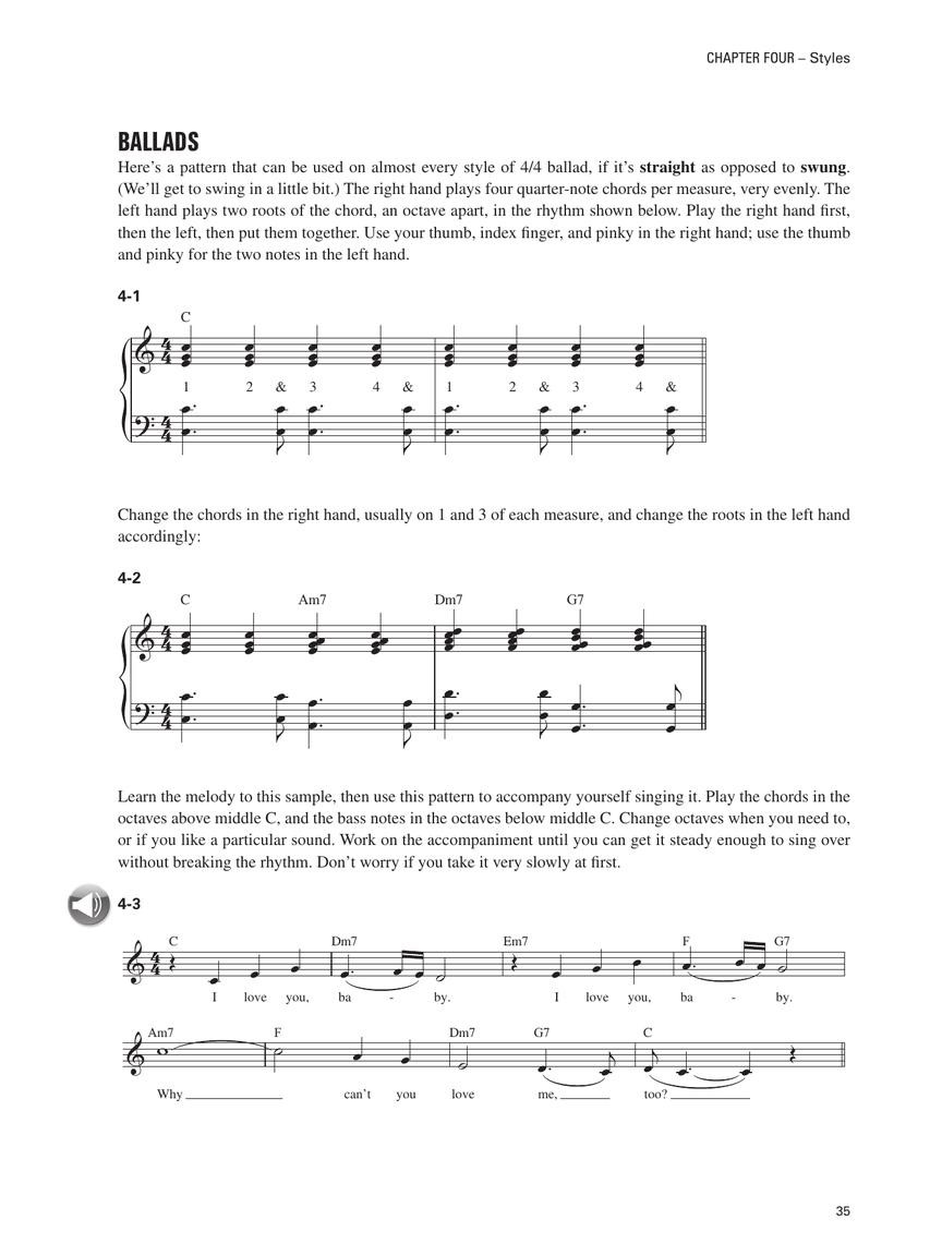 Piano for Singers (book/CD)