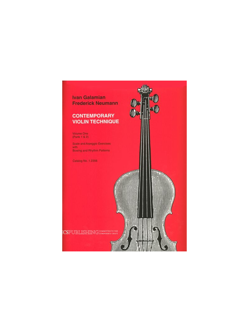 The Galamian Contemporary Violin Technique